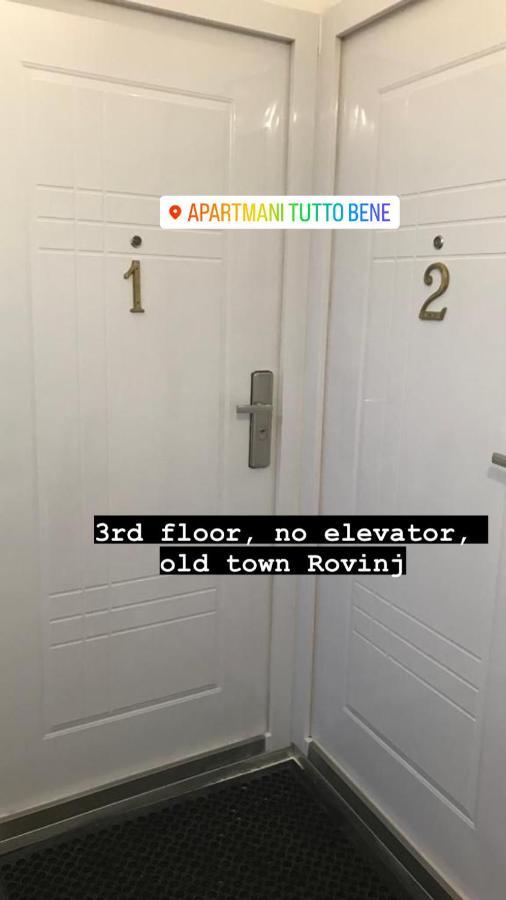 Apartman Tutto Bene Ρόβινι Εξωτερικό φωτογραφία